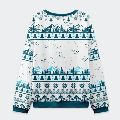 Tokyo-Tiger Cat Hate People Funny Christmas Ugly Sweatshirt