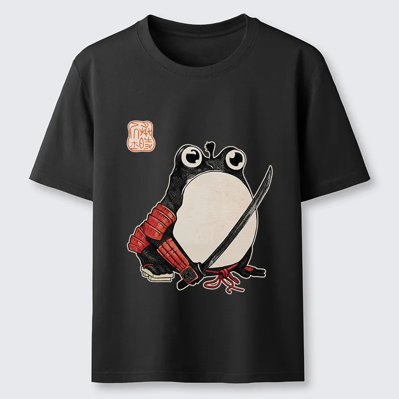 Tokyo-Tiger Silly Samurai Frog Classic T-Shirt