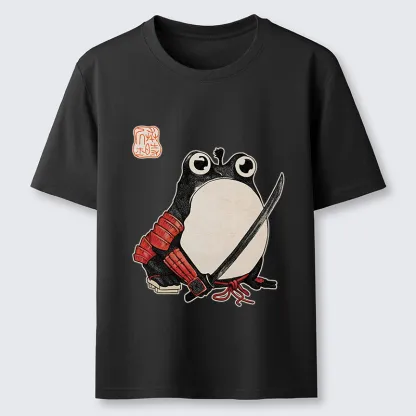 Tokyo-Tiger Silly Samurai Frog Classic T-Shirt