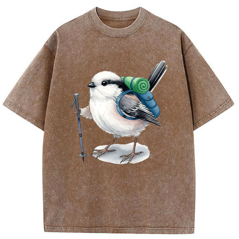 Tokyo-Tiger Traveling Titmouse Washed T-Shirt
