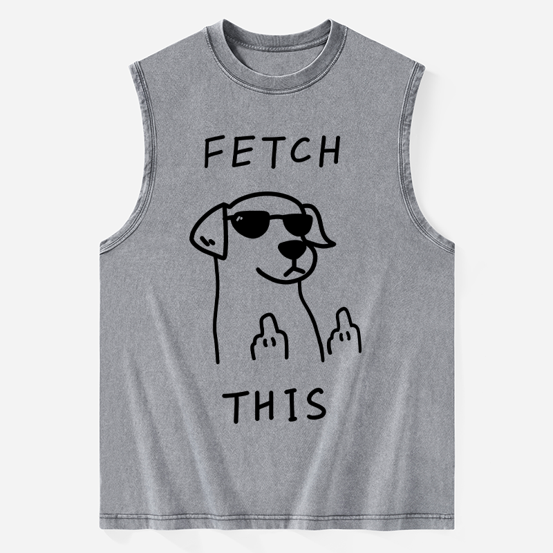 Tokyo-Tiger Rebellious Dog Washed Tank