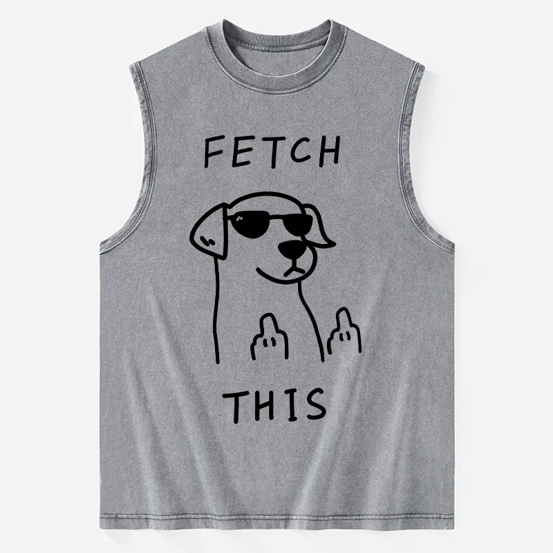 Tokyo-Tiger Rebellious Dog Washed Tank