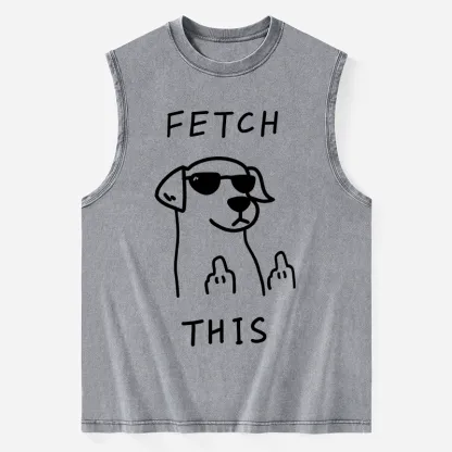 Tokyo-Tiger Rebellious Dog Washed Tank