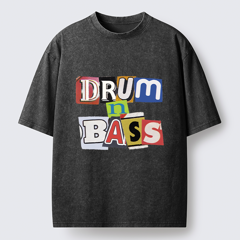 Tokyo-Tiger Drum n Bass Washed T-Shirt