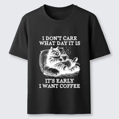 Tokyo-Tiger Have A Cup Of Coffee Before Doing Anything Classic T-Shirt