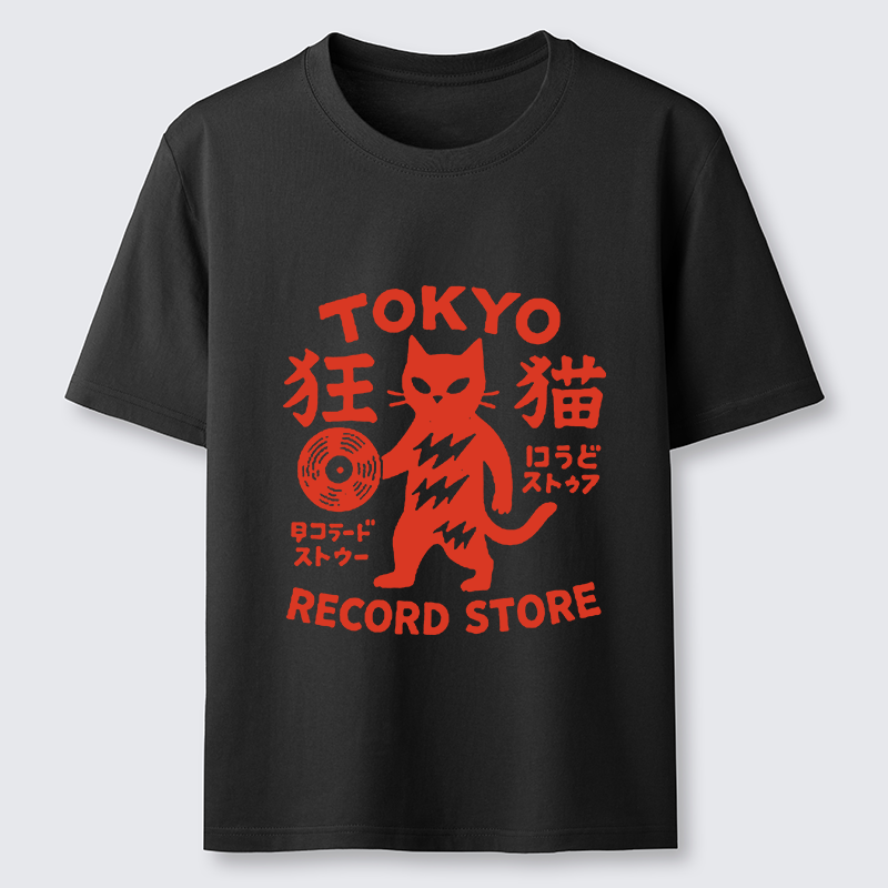 Tokyo-Tiger Japanese DJ Cat Classic T-Shirt
