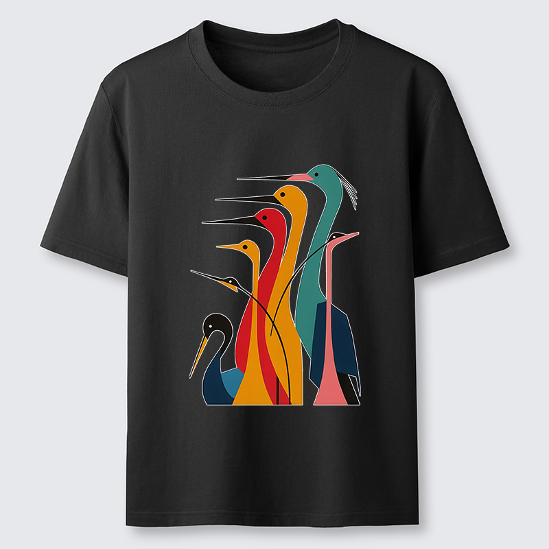 Tokyo-Tiger Various Types Of Cranes Classic T-Shirt