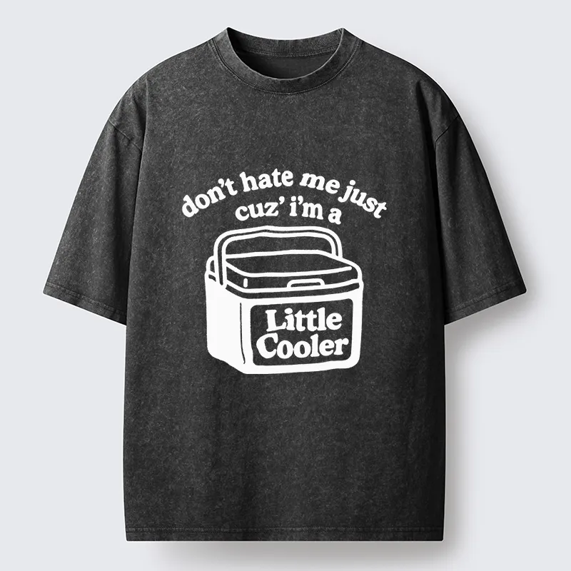 Tokyo-Tiger Little Cooler Funny Washed T-Shirt