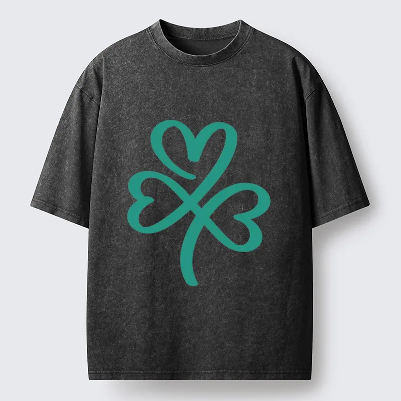 Tokyo-Tiger St. Patrick's Day Minimalist Washed T-Shirt