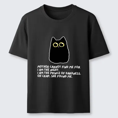 Tokyo-Tiger Playing Hide-and-seek With A Black Cat Classic T-Shirt