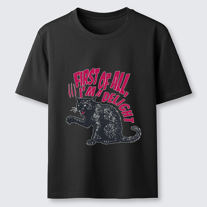 Tokyo-Tiger Fierce Black Cat Classic T-Shirt