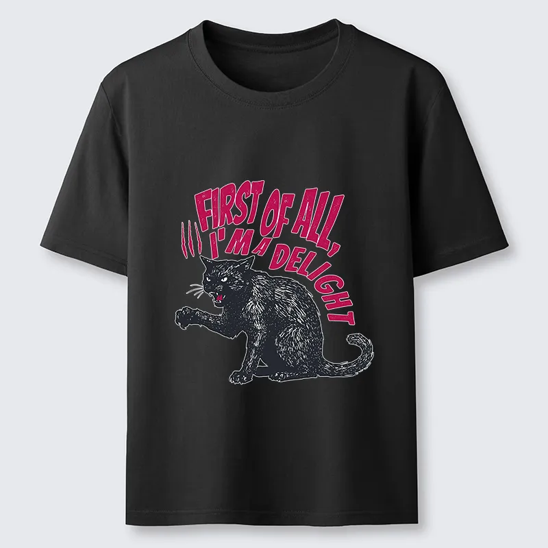 Tokyo-Tiger Fierce Black Cat Classic T-Shirt