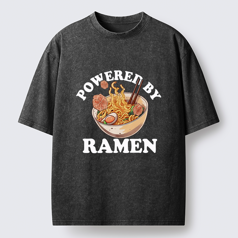 Tokyo-Tiger Powered By Ramen Washed T-Shirt