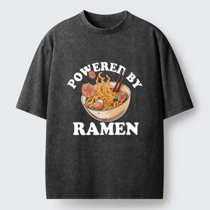 Tokyo-Tiger Powered By Ramen Washed T-Shirt
