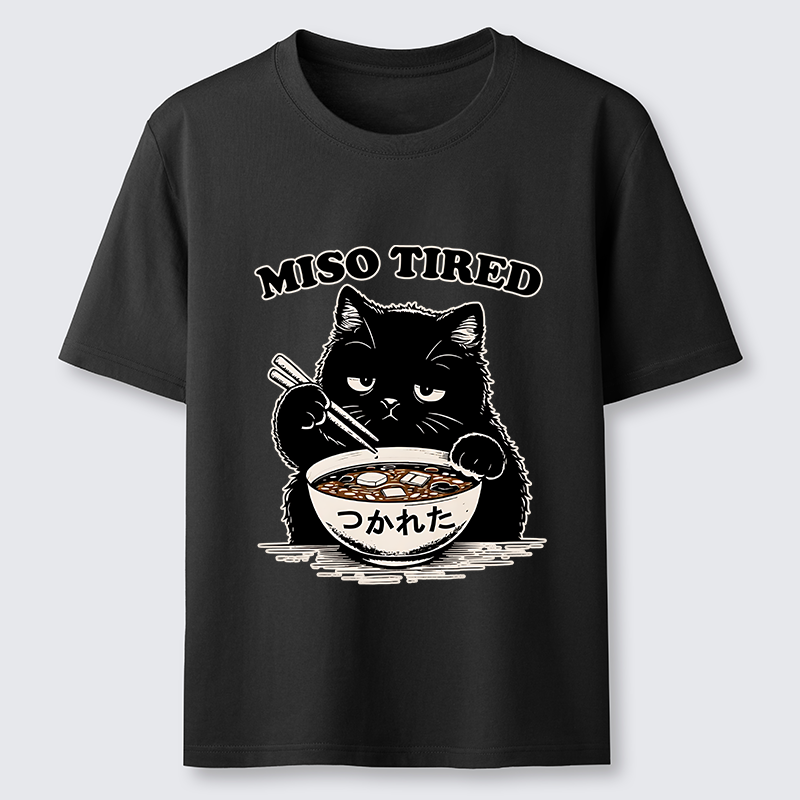 Tokyo-Tiger I Am So Tired Cat Classic T-Shirt