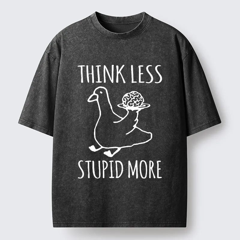 Tokyo-Tiger Foolish Goose Is Even More Foolish Washed T-Shirt