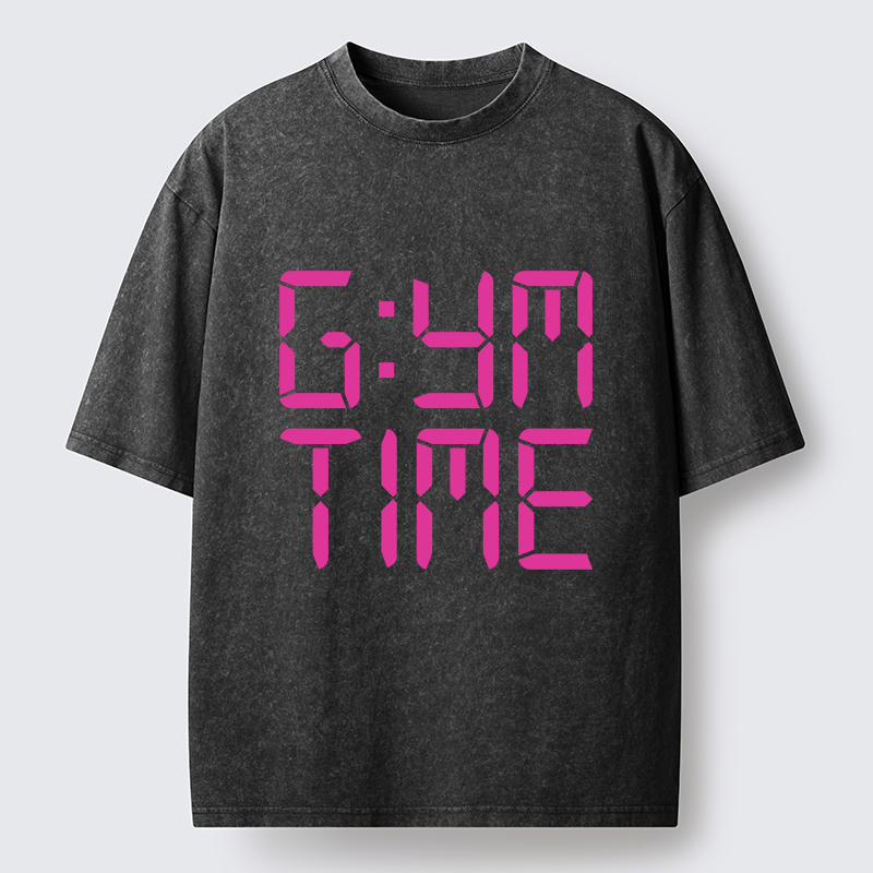 Tokyo-Tiger Gym Time Washed T-Shirt