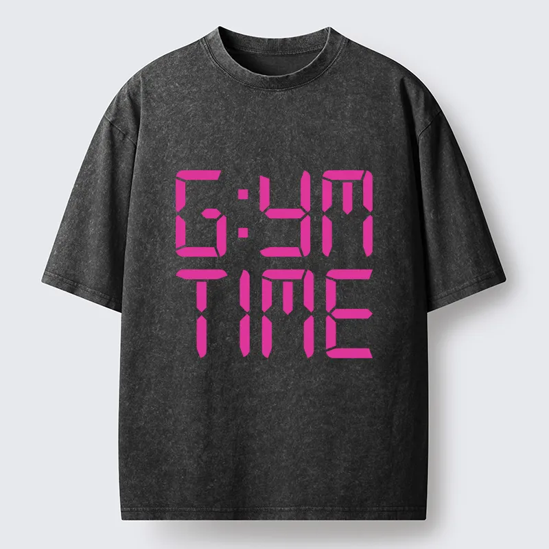 Tokyo-Tiger Gym Time Washed T-Shirt