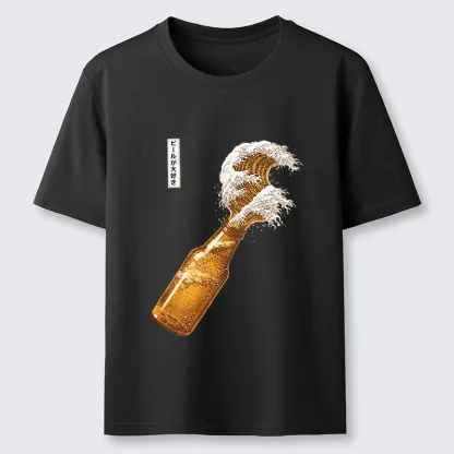 Tokyo-Tiger Beer Wave Classic T-Shirt