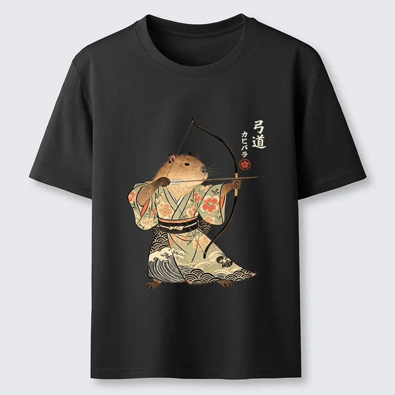 Tokyo-Tiger Capybara Archery Classic T-Shirt