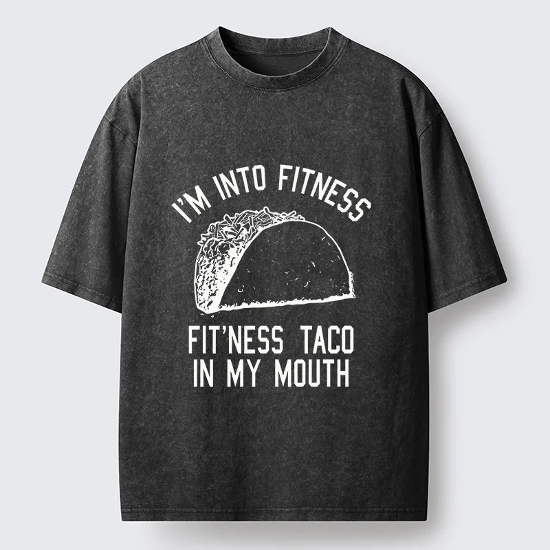 Tokyo-Tiger Delicious Tacos Washed T-Shirt