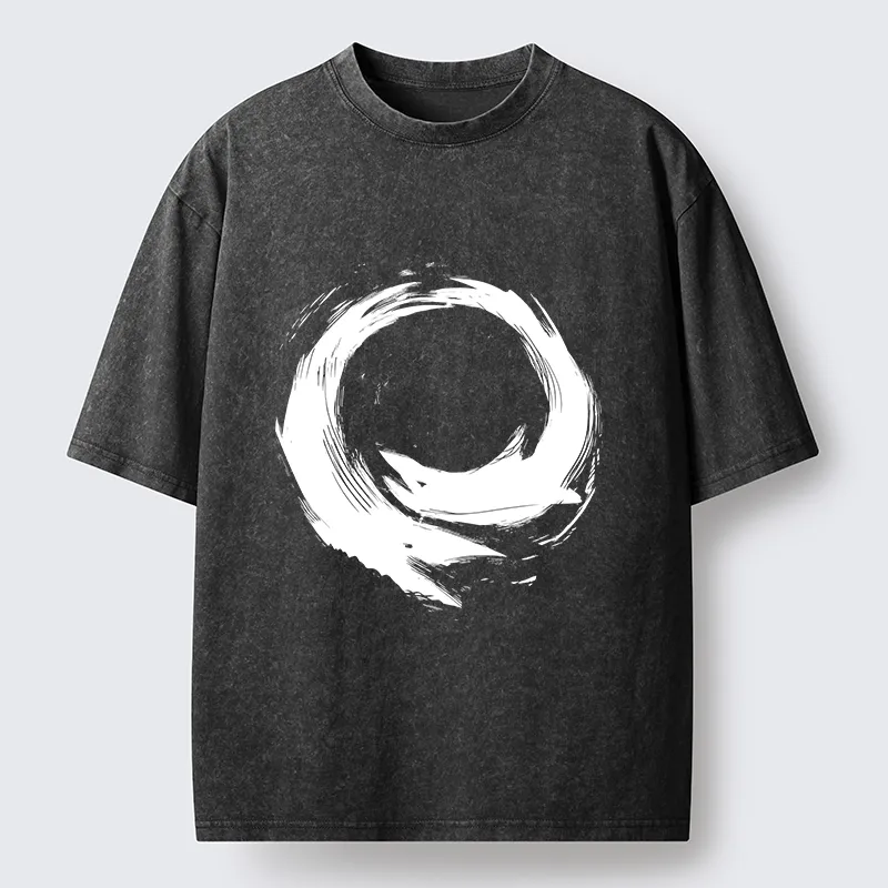 Tokyo-Tiger Zen Shark Washed T-Shirt