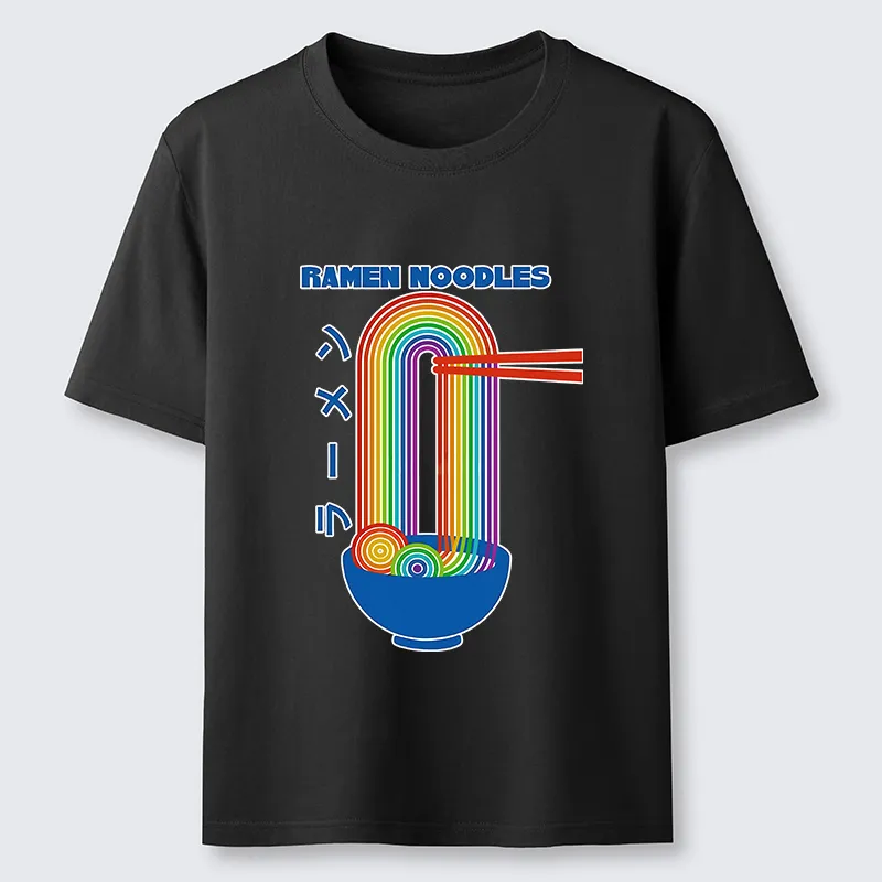 Tokyo-Tiger Ramen Rainbow Classic T-Shirt