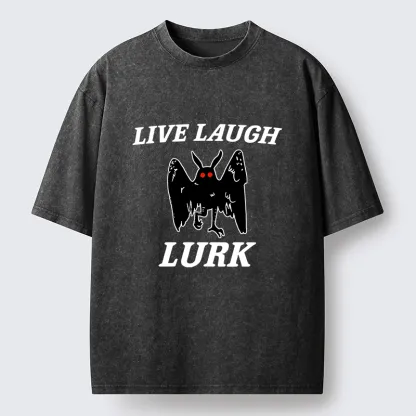 Tokyo-Tiger A Day In The Life Of A Mothman Washed T-Shirt