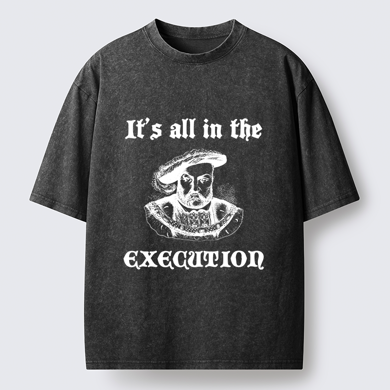 Tokyo-Tiger It’s All In The Execution Washed T-Shirt
