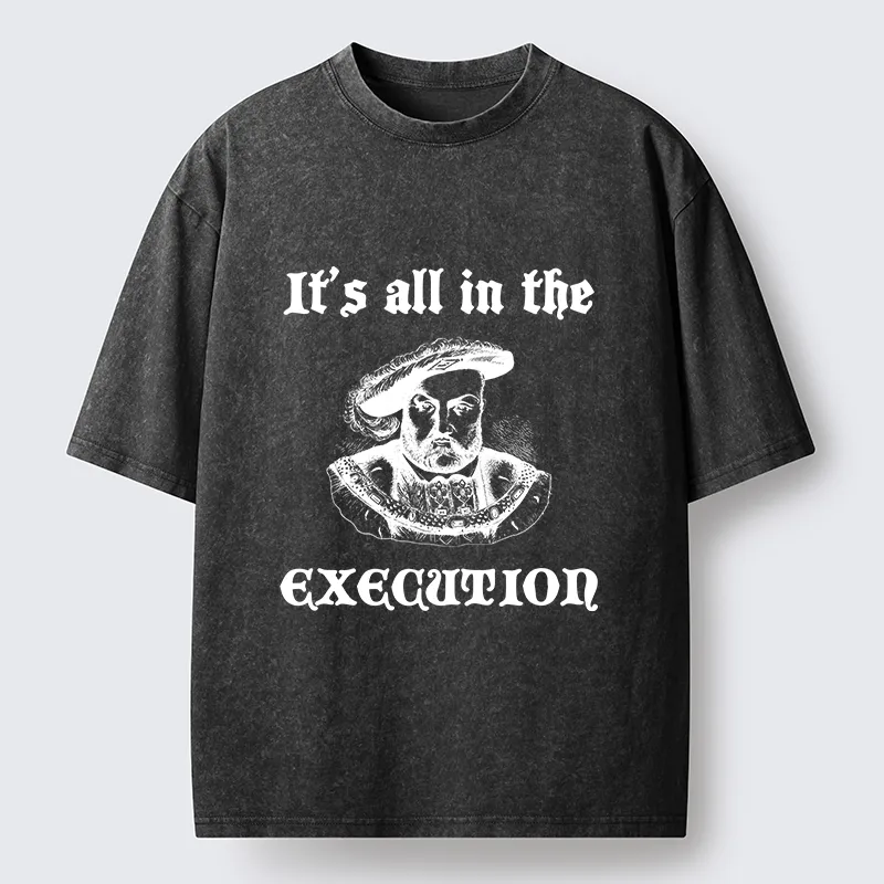 Tokyo-Tiger It’s All In The Execution Washed T-Shirt