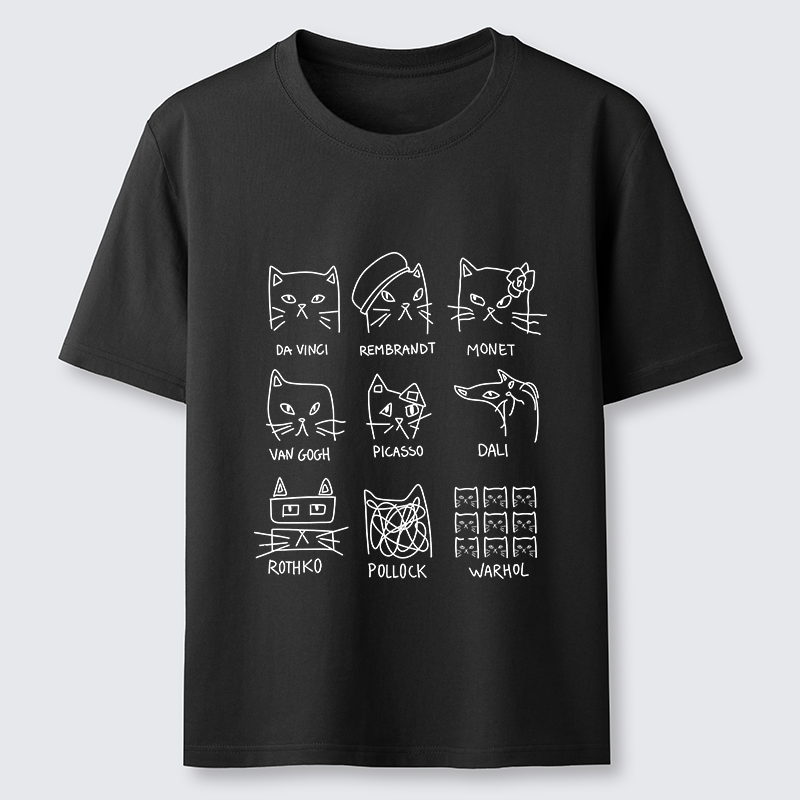 Tokyo-Tiger Artistic Cats Classic T-Shirt