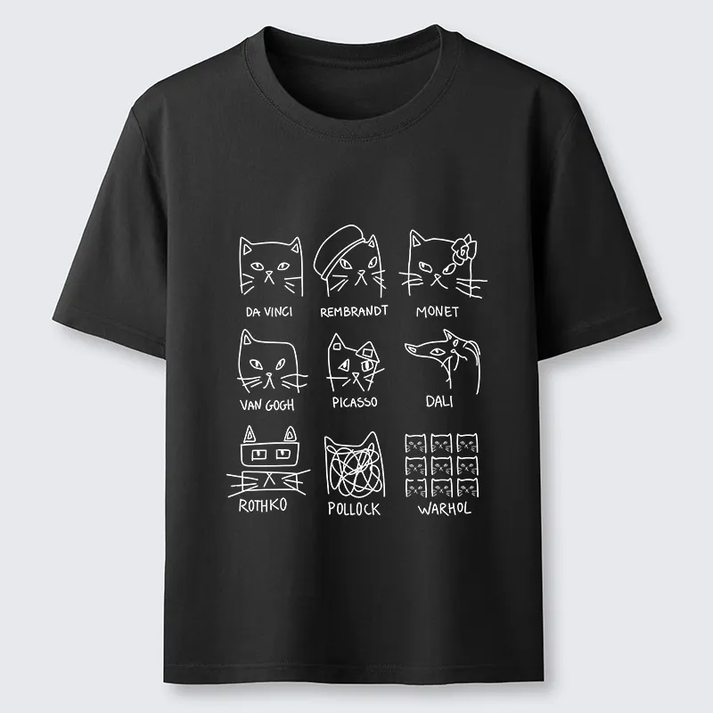 Tokyo-Tiger Artistic Cats Classic T-Shirt