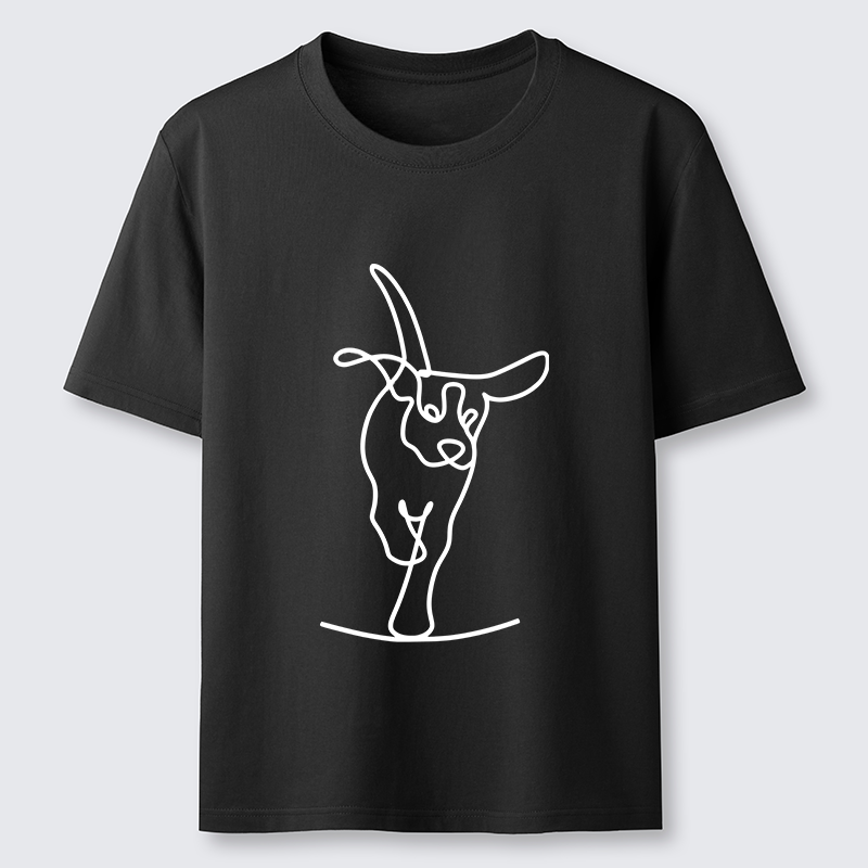 Tokyo-Tiger Minimalist Dog Classic T-Shirt