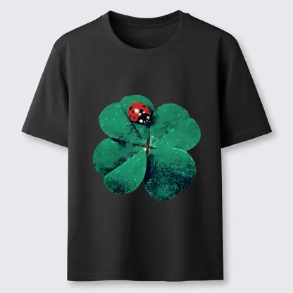 Tokyo-Tiger Ladybug And Lucky Clover Classic T-Shirt
