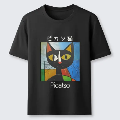 Tokyo-Tiger Funny Picasso Cat Classic T-Shirt