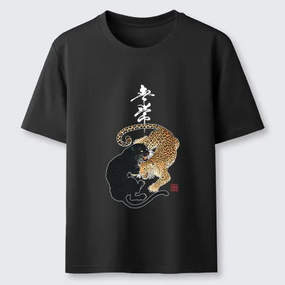 Tokyo-Tiger Impermanence Balance-Leopard Classic T-Shirt