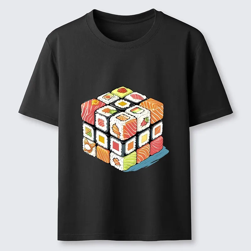 Tokyo-Tiger Sushi Rubik's Cube Classic T-Shirt