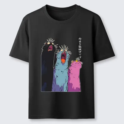 Tokyo-Tiger Howling Cat Classic T-Shirt