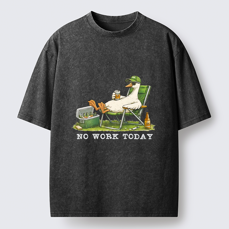 Tokyo-Tiger Resting Duck Washed T-Shirt