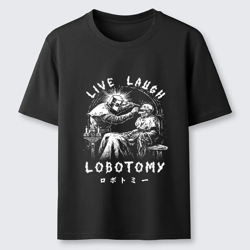 Tokyo-Tiger Live Laugh Lobotomy Funny Classic T-Shirt