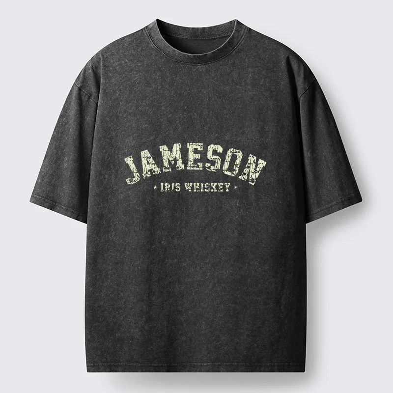 Tokyo-Tiger Irish Whiskey Washed T-Shirt