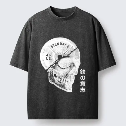 Tokyo-Tiger Iron Will Washed T-Shirt