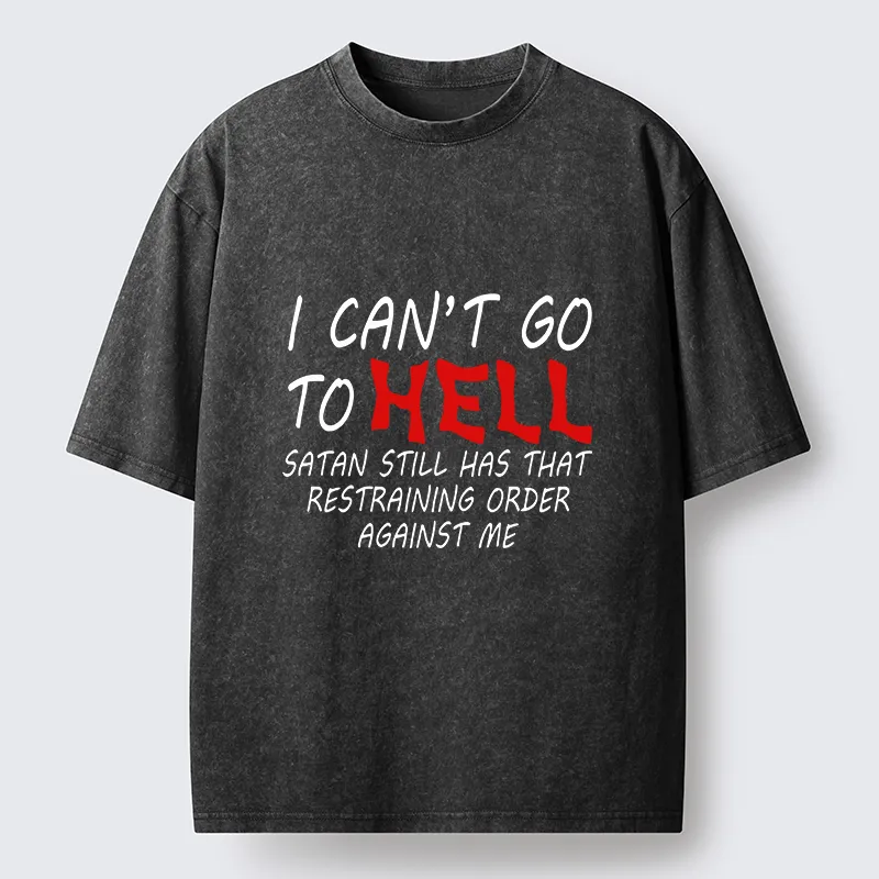 Tokyo-Tiger Hell Is Inaccessible Washed T-Shirt