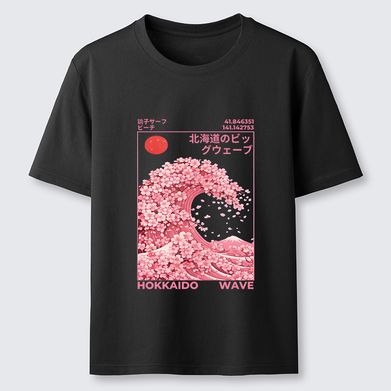 Tokyo-Tiger Sakura Wave Classic T-Shirt