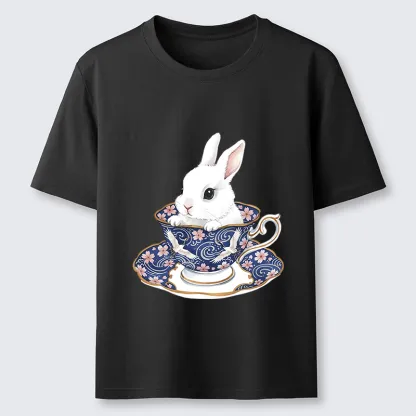 Tokyo-Tiger Cute Rabbit Tea Set Classic T-Shirt
