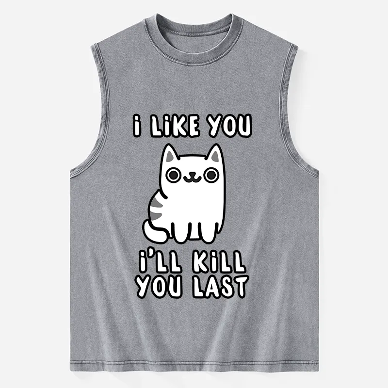 Tokyo-Tiger Cats And Humans Have A Love-hate Relationship Washed Tank