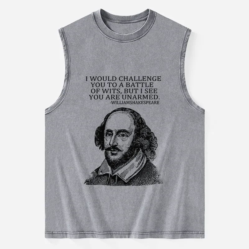 Tokyo-Tiger Your Intelligence Is Inferior To Mine Washed Tank