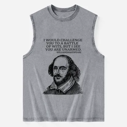 Tokyo-Tiger Your Intelligence Is Inferior To Mine Washed Tank