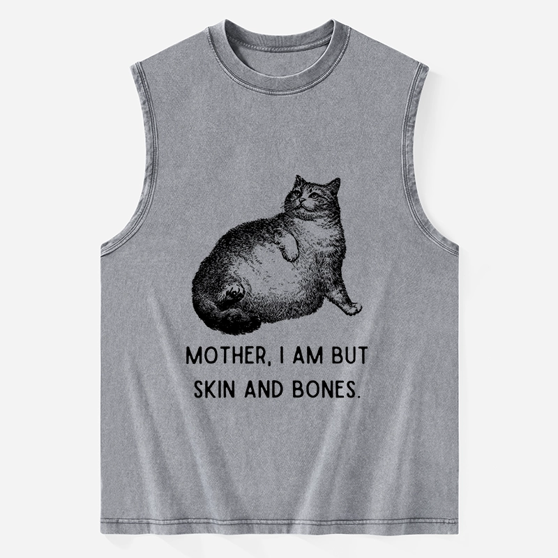 Tokyo-Tiger Skin & Bones Cat Washed Tank