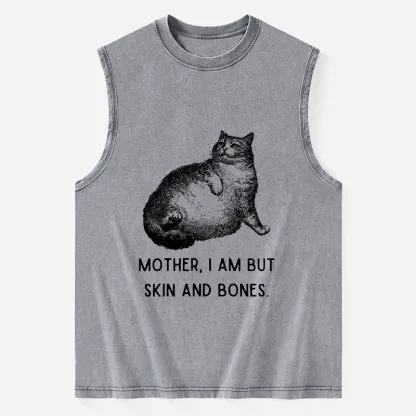 Tokyo-Tiger Skin & Bones Cat Washed Tank